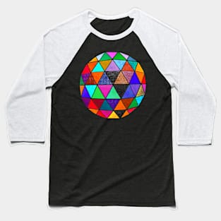 Geodesic 5 Baseball T-Shirt